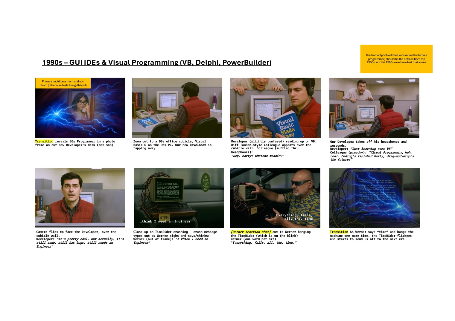 Storyboard — 1990s GUI IDEs