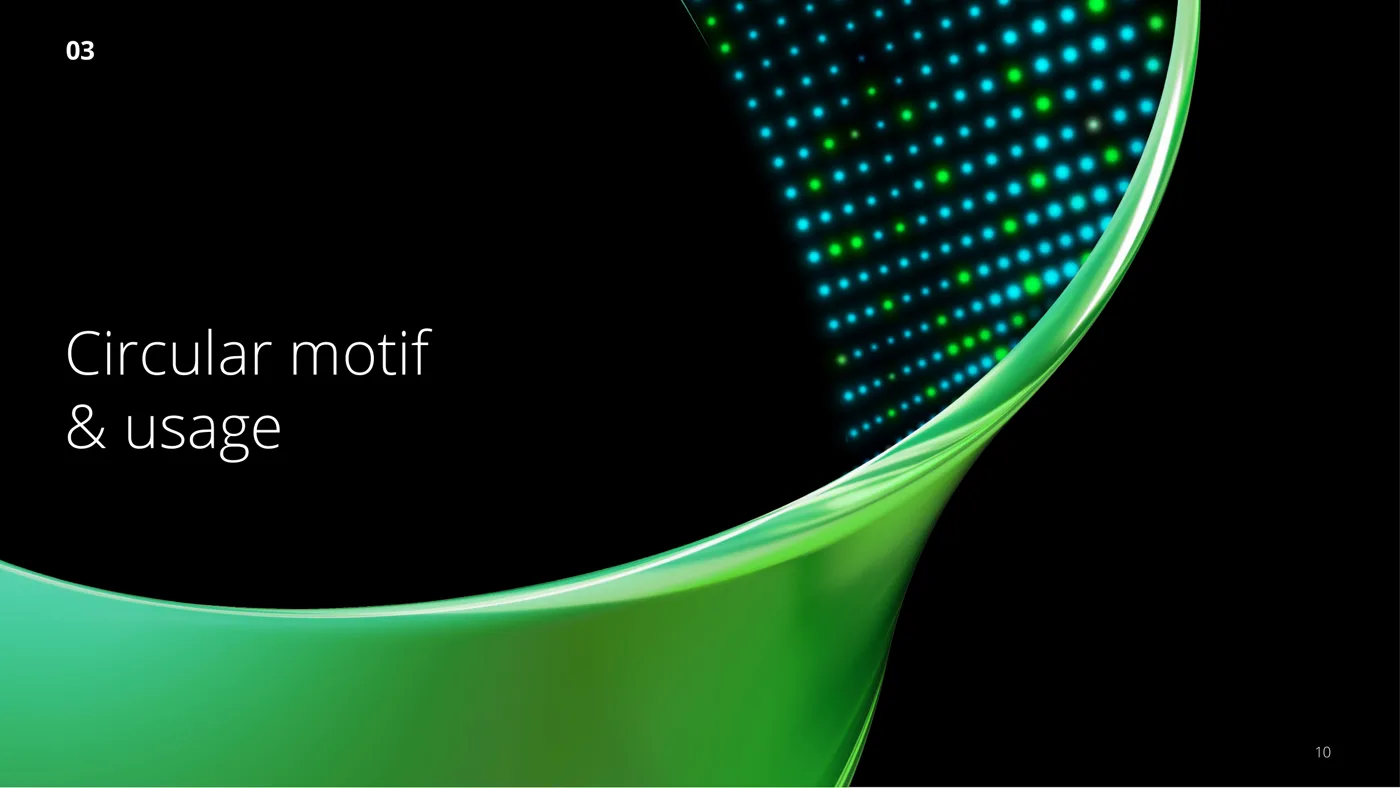 Toolkit — circular motif and usage