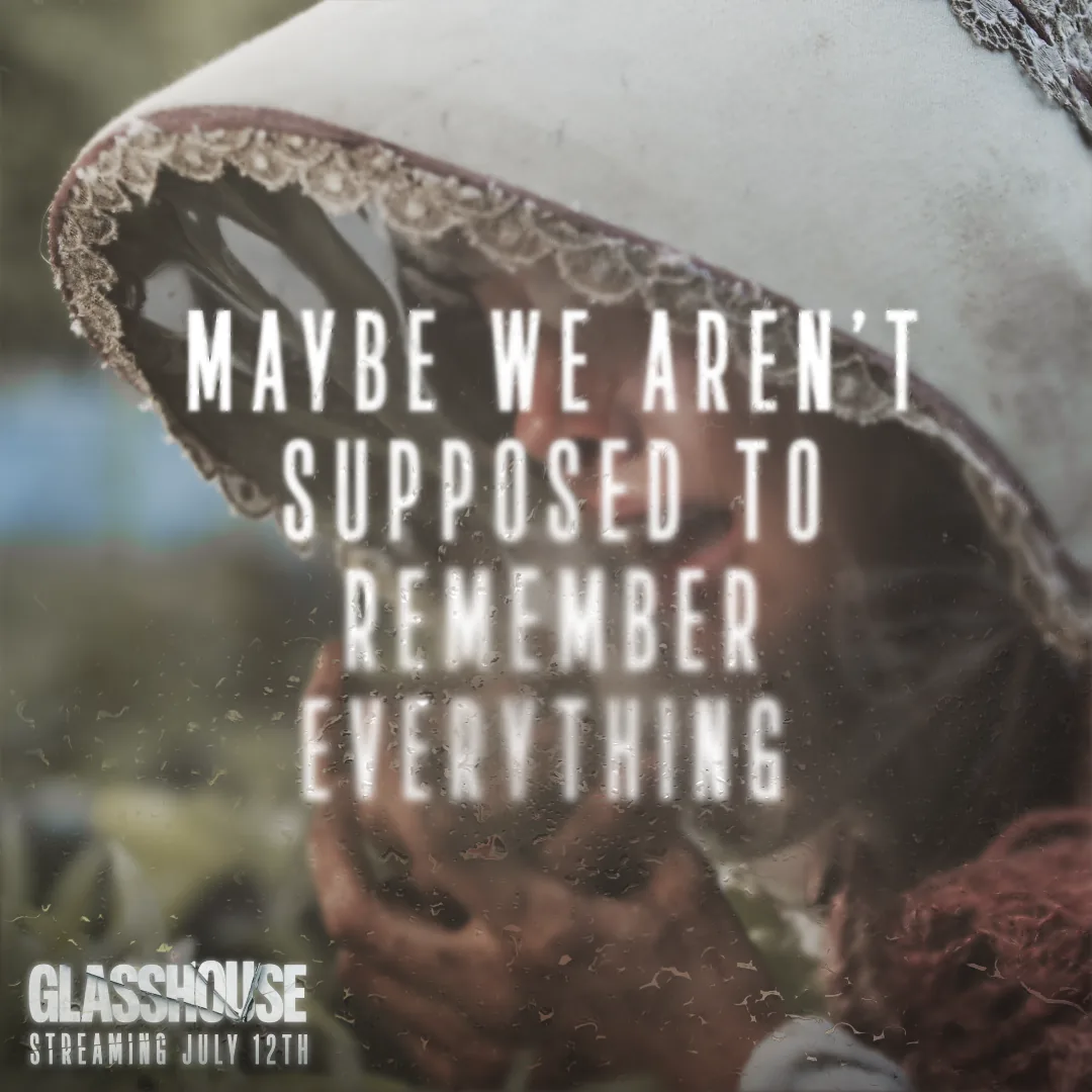 Quote card: Maybe we aren't supposed to remember everything