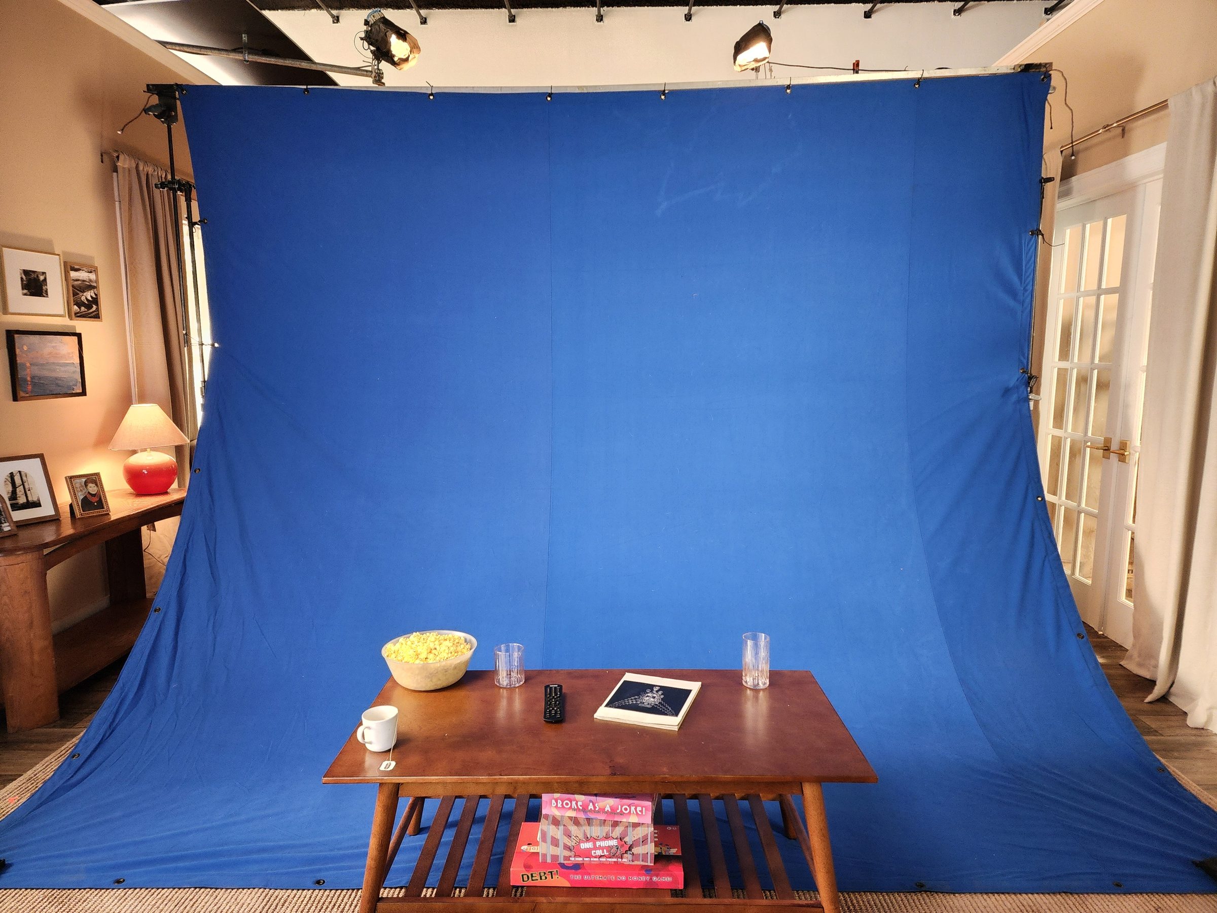 Hard vs Easy — blue screen for VFX