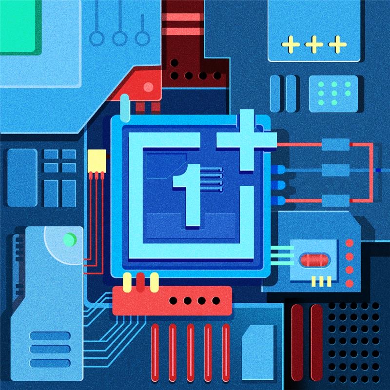 OnePlus fan artwork — illustrator collab 1