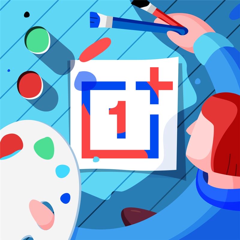 OnePlus fan artwork — illustrator collab 3