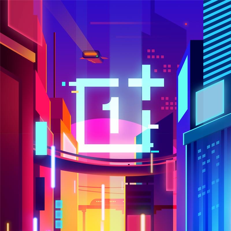 OnePlus fan artwork — illustrator collab 7