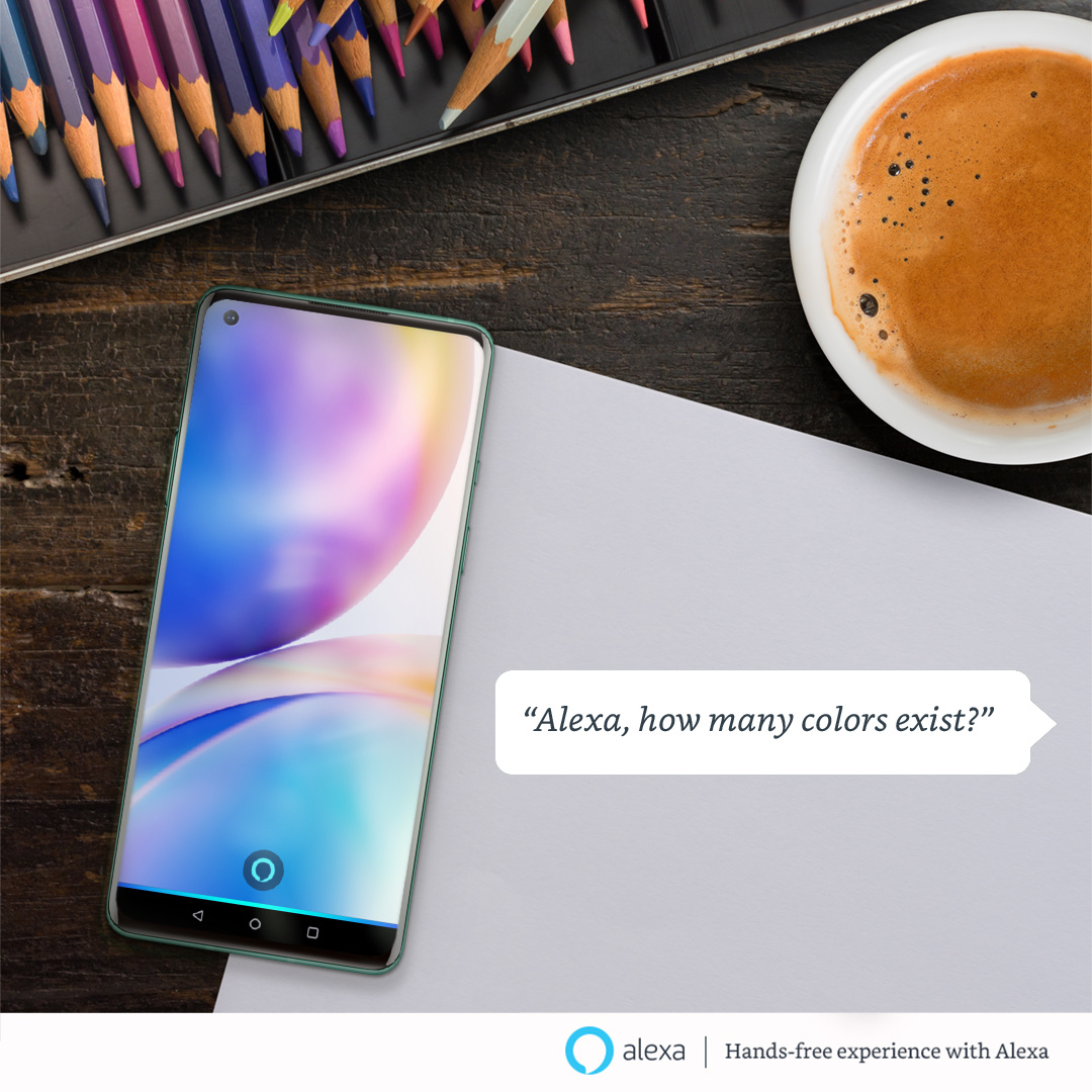 OnePlus Alexa integration — how many colors exist