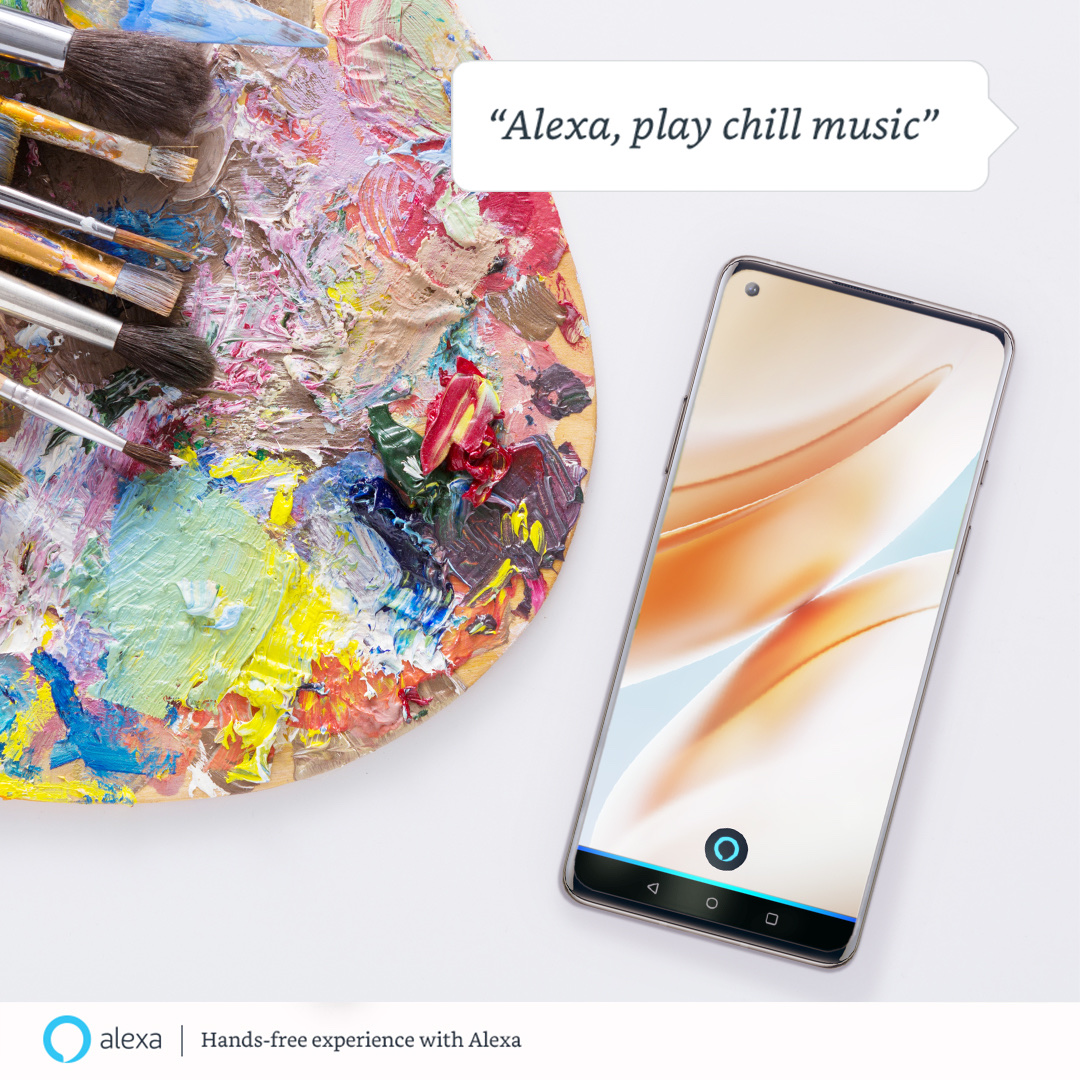 OnePlus Alexa integration — play chill music