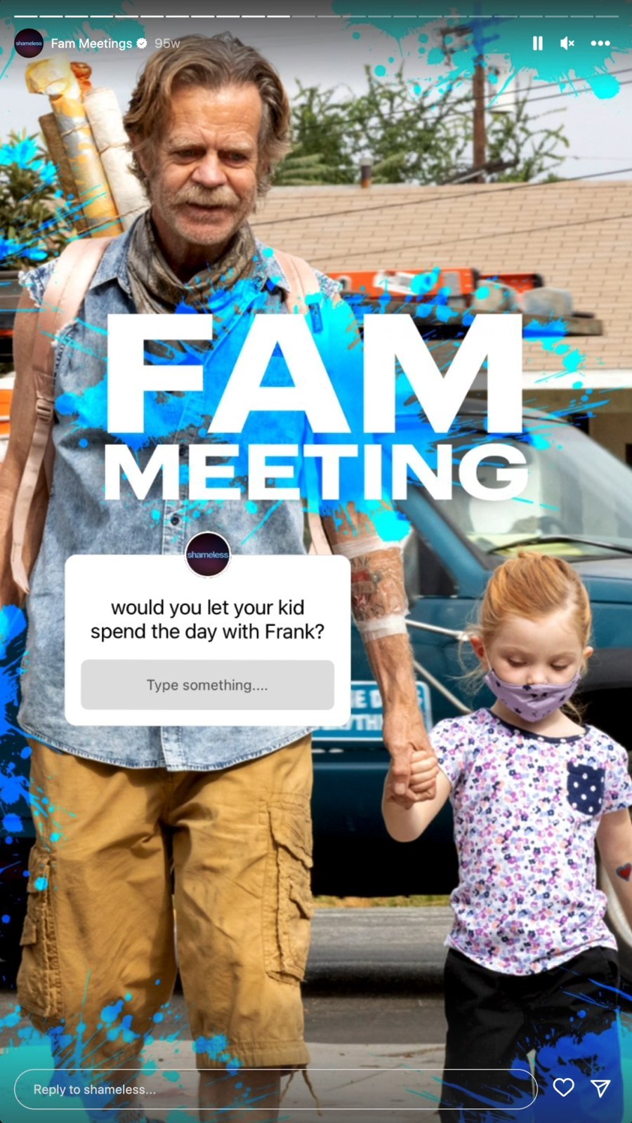 Fam Meeting cover slide, Frank