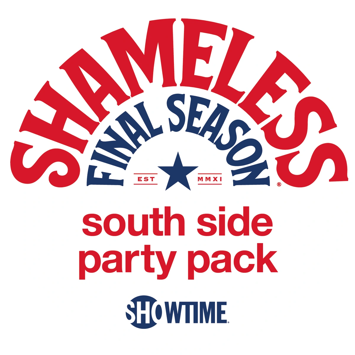 South Side Party Pack box decal, Shameless Final Season