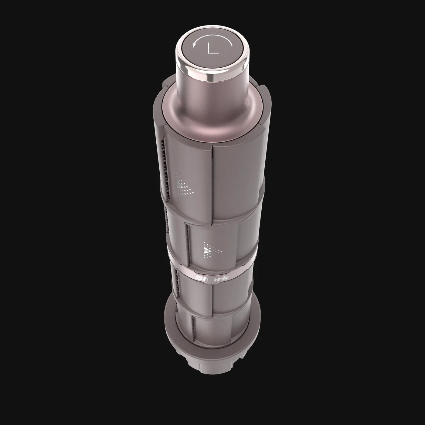 FlexFusion curler attachment — CG render