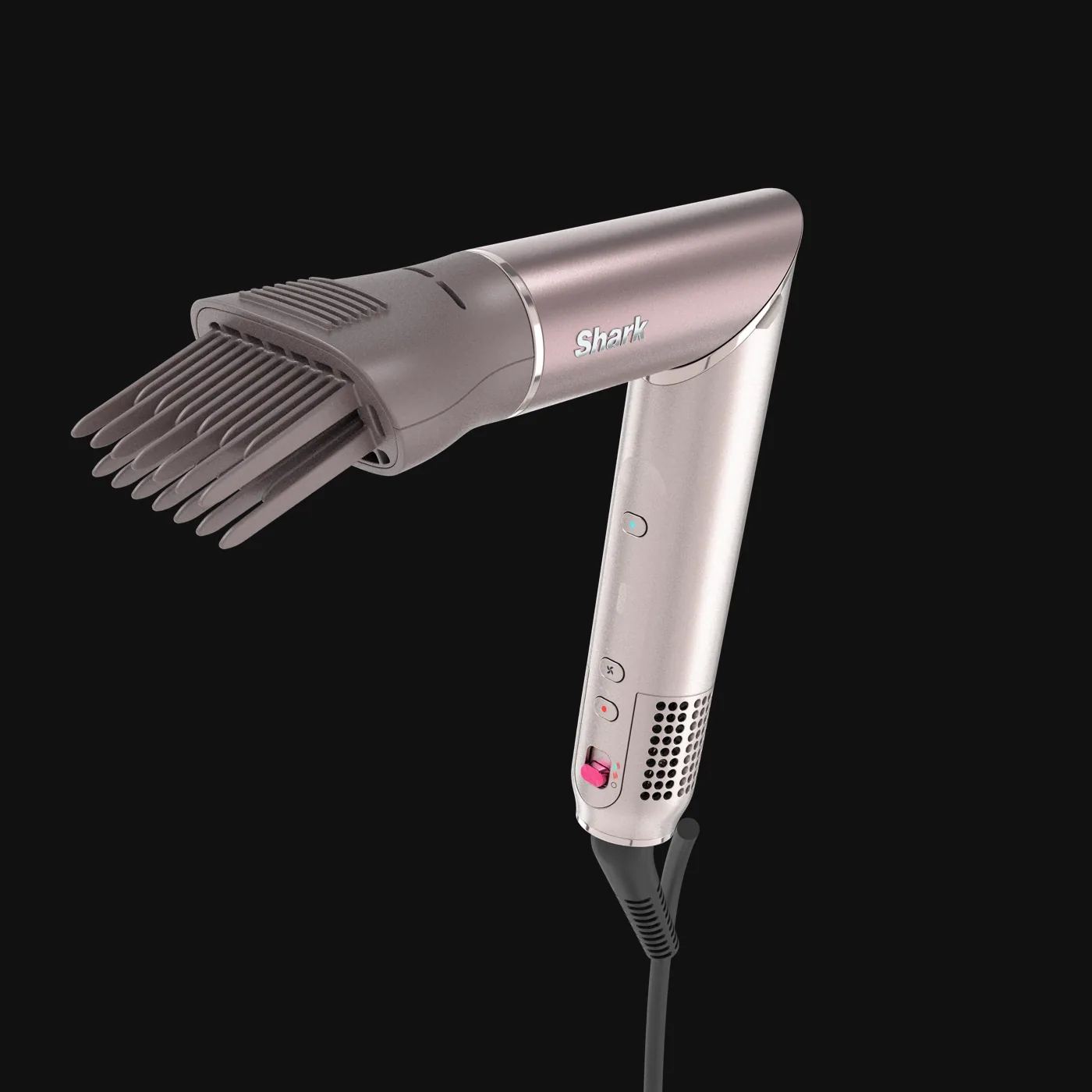 FlexFusion wide-tooth comb attachment — CG render