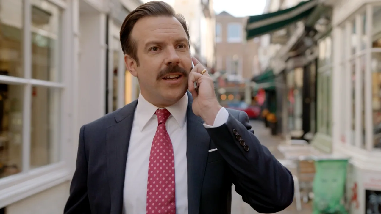 Ted at the gala, posted by Ted's Mustache