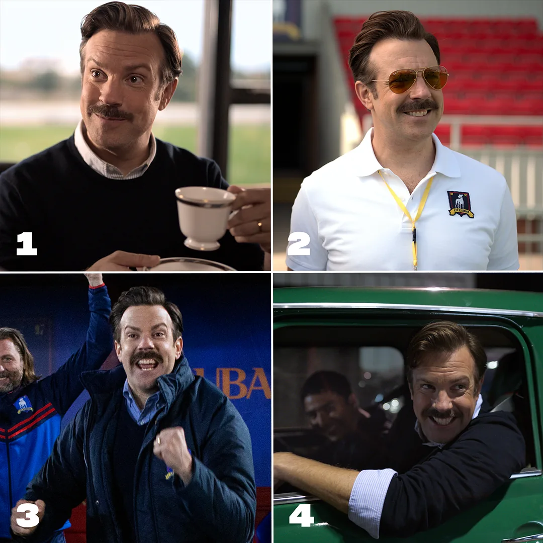 Which Ted are you today? four-panel graphic