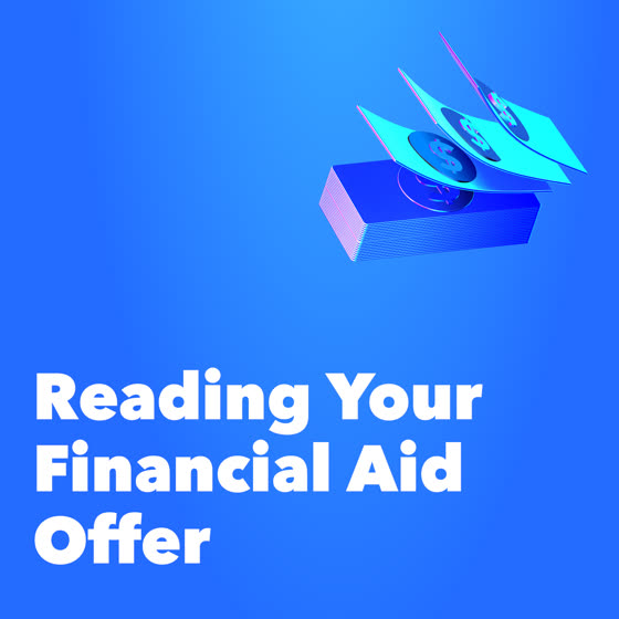 Reading your financial aid offer